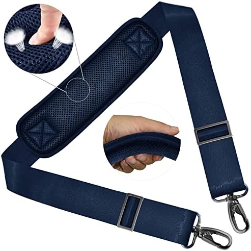 Shoulder Strap 58" Universal Handbag Strap with Ultra-Thick Fixed Padded
